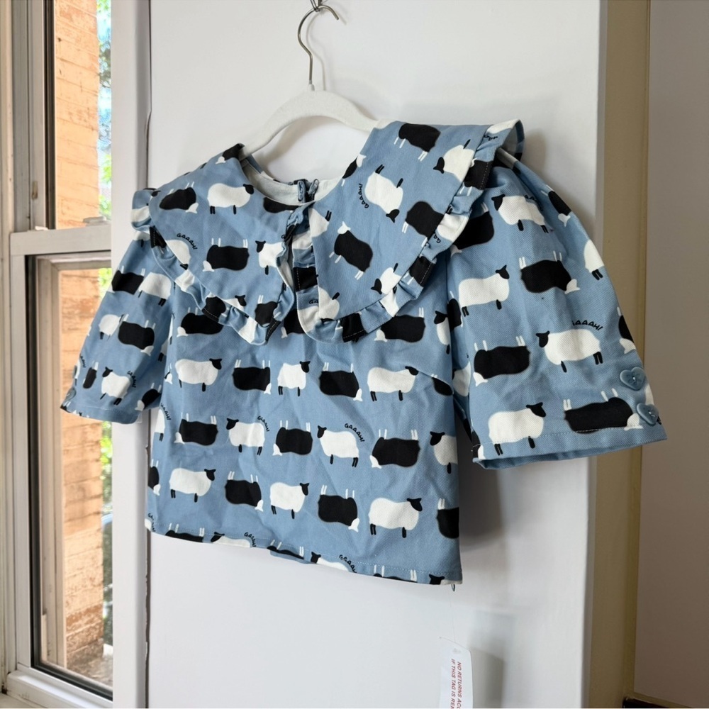 NWT Lisa Says Gah Wendy Sheep Top - Picture 8 of 12